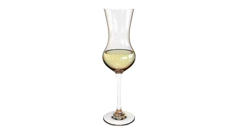 Grappa is a distillate of residuals in the wine production process