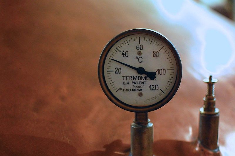 How to distill rye whiskey - temperature if the still