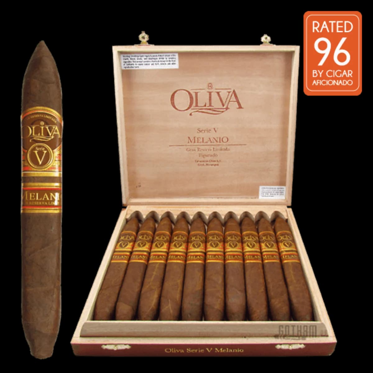 Oliva Serie V Melanio Figurado Cigar Review — Score & Tasting Notes