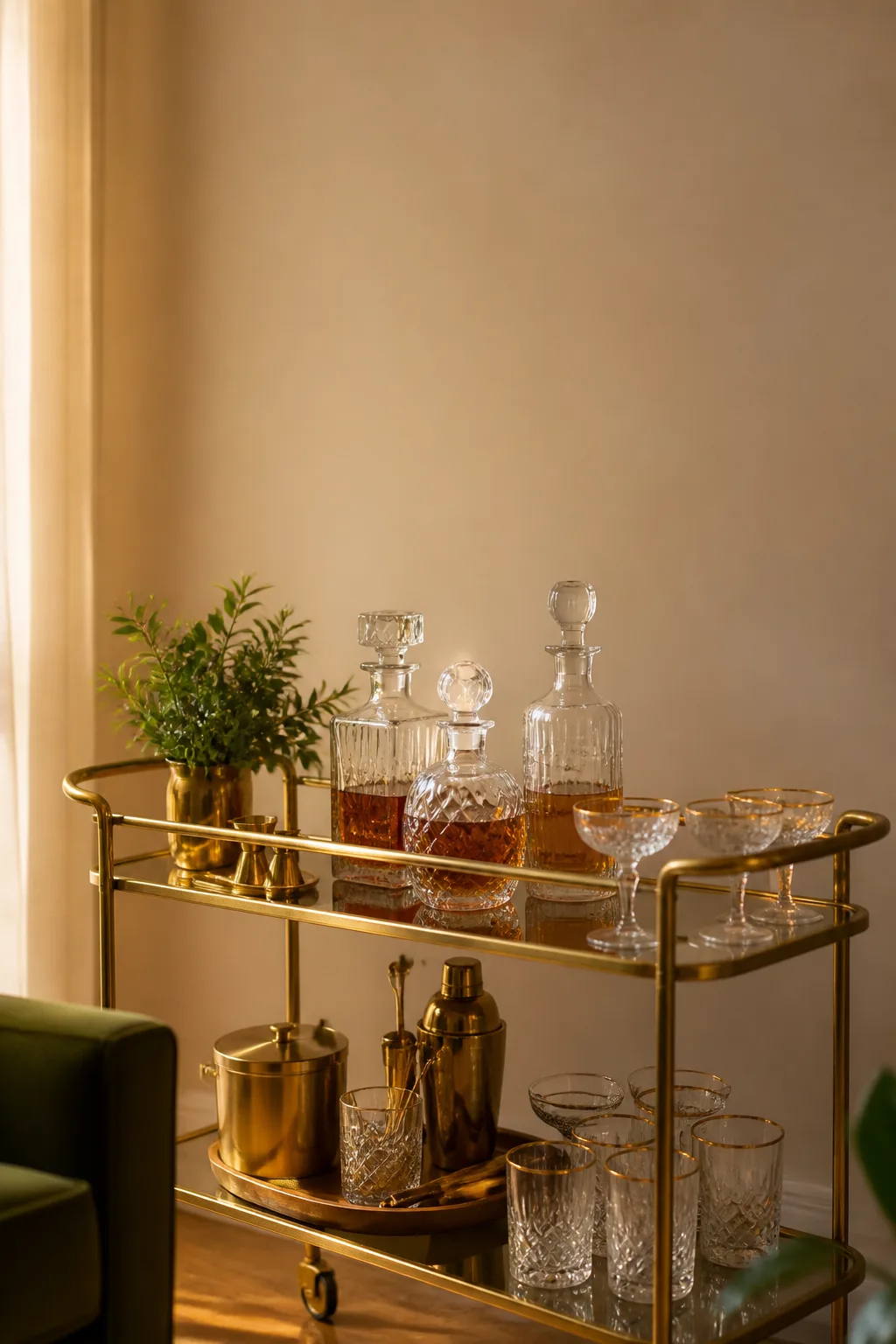 15 Bar Cart Ideas That Punch Above Their Price
