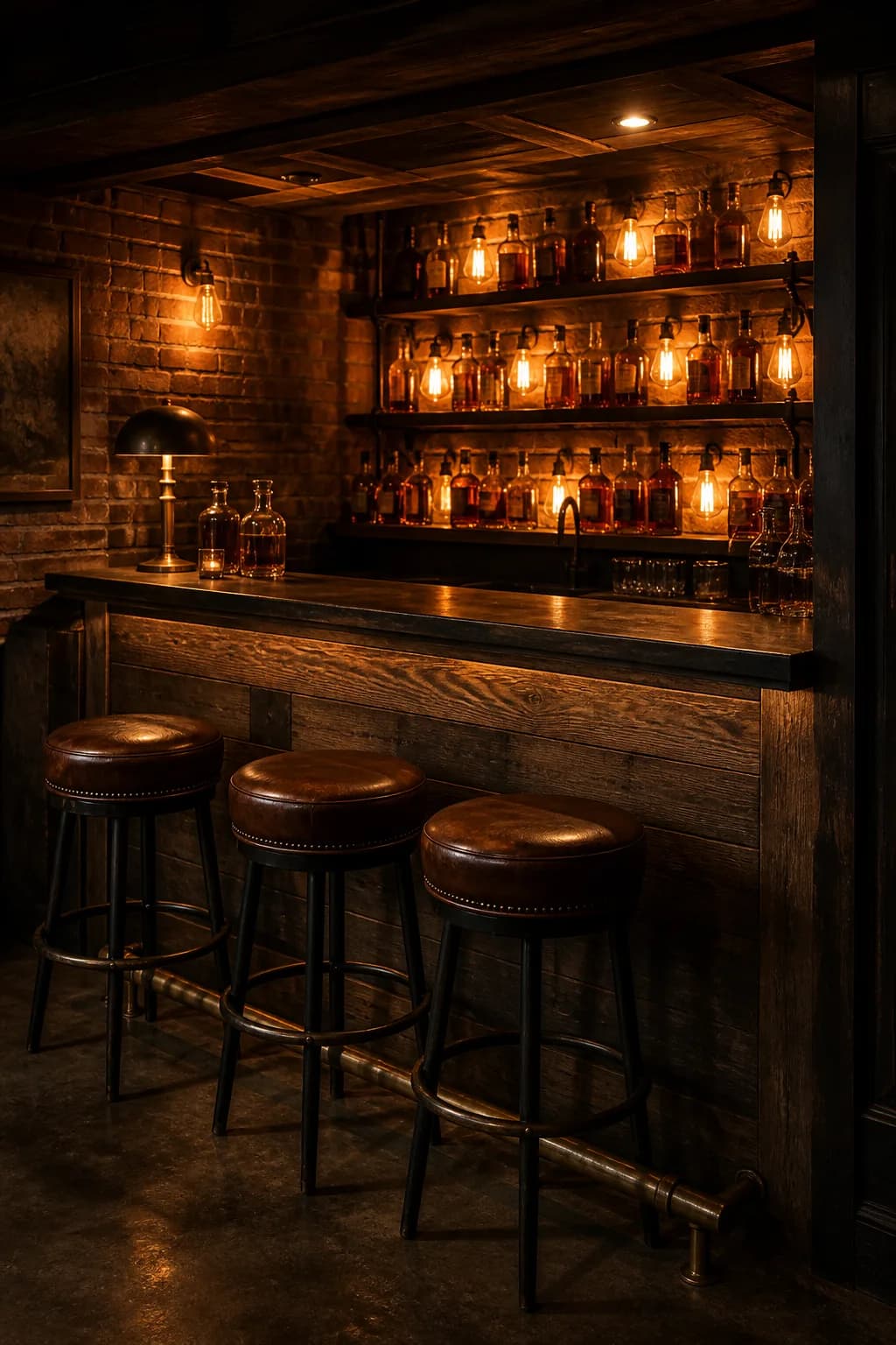 15 Basement Home Bars That Look Custom-Built
