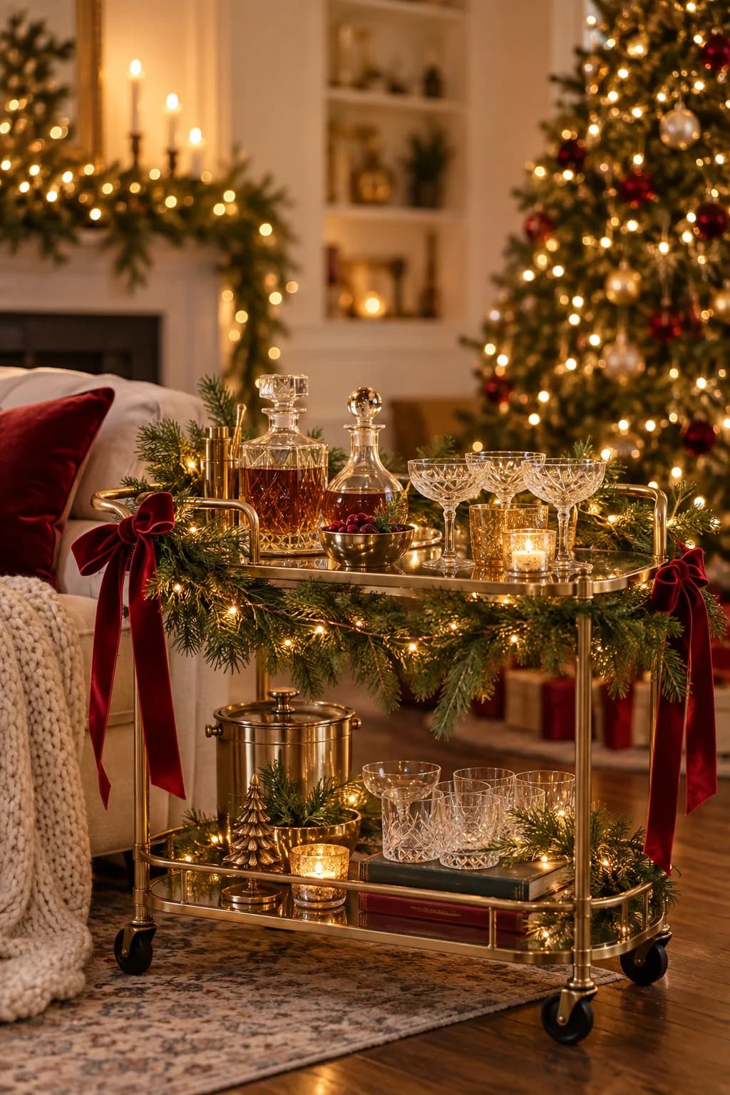 15 Christmas Bar Decor Ideas (and the Ones to Light Carefully)