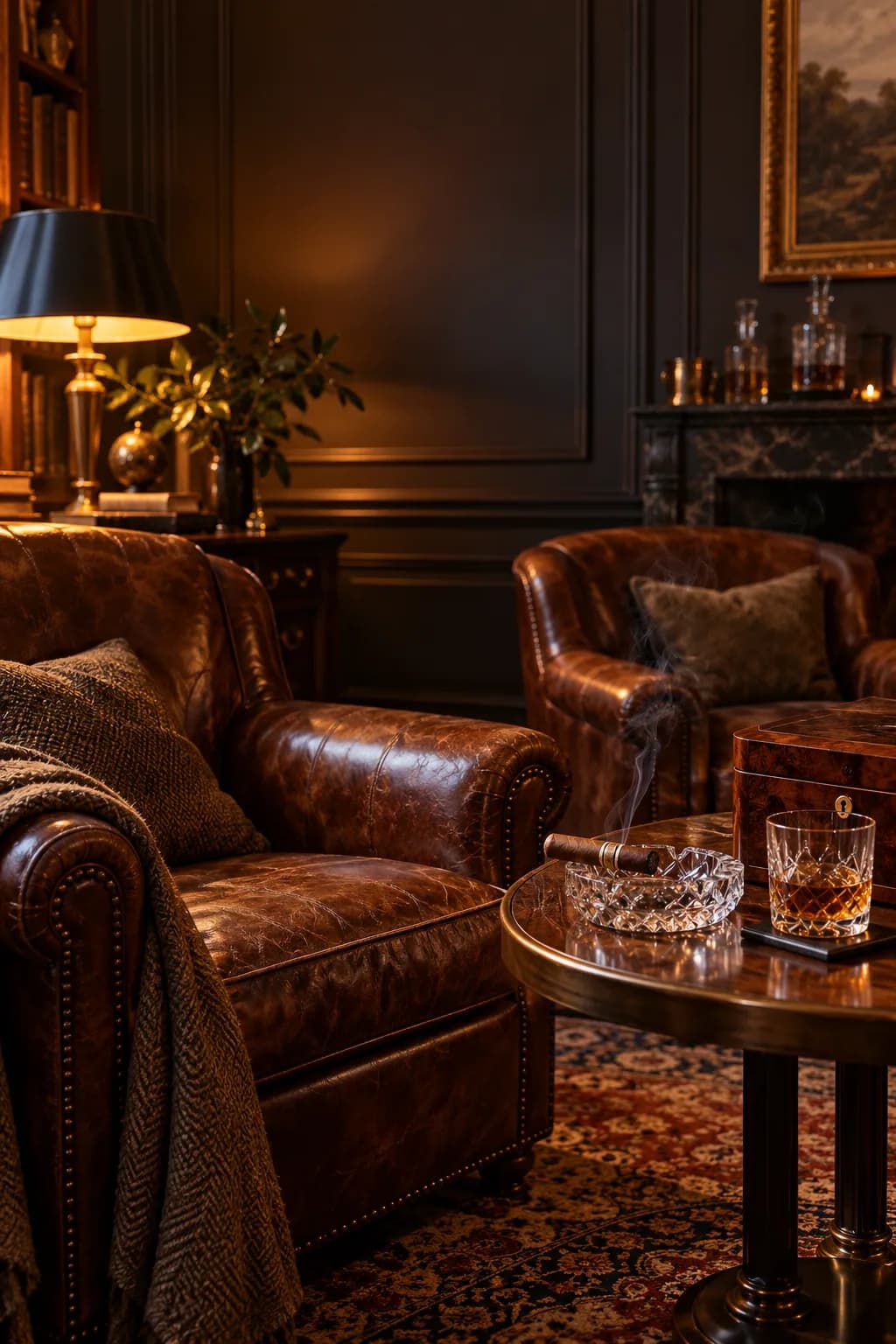 15 Home Cigar Lounge Ideas (and Where the Smoke Goes)