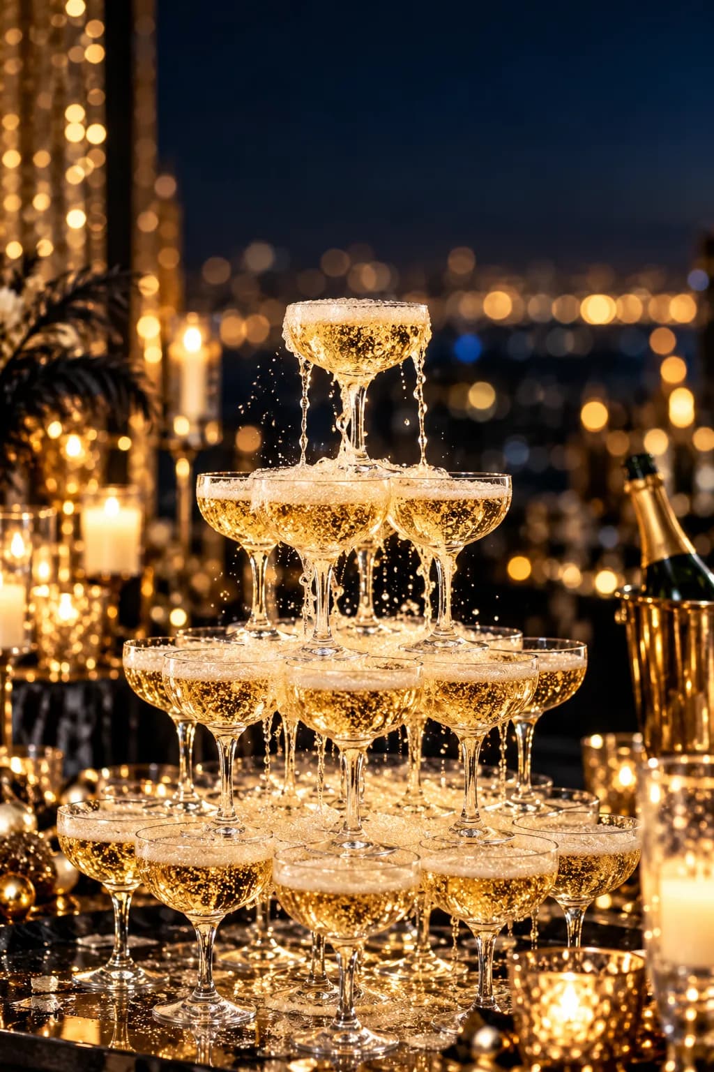 15 New Year's Eve Party Ideas (and How Many Bottles the Toast Takes)