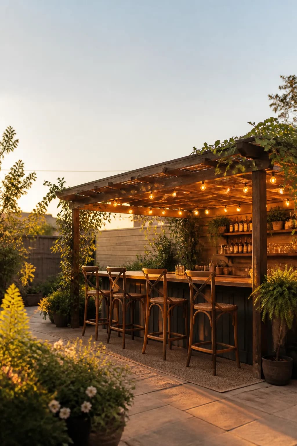 15 Backyard & Patio Bar Ideas