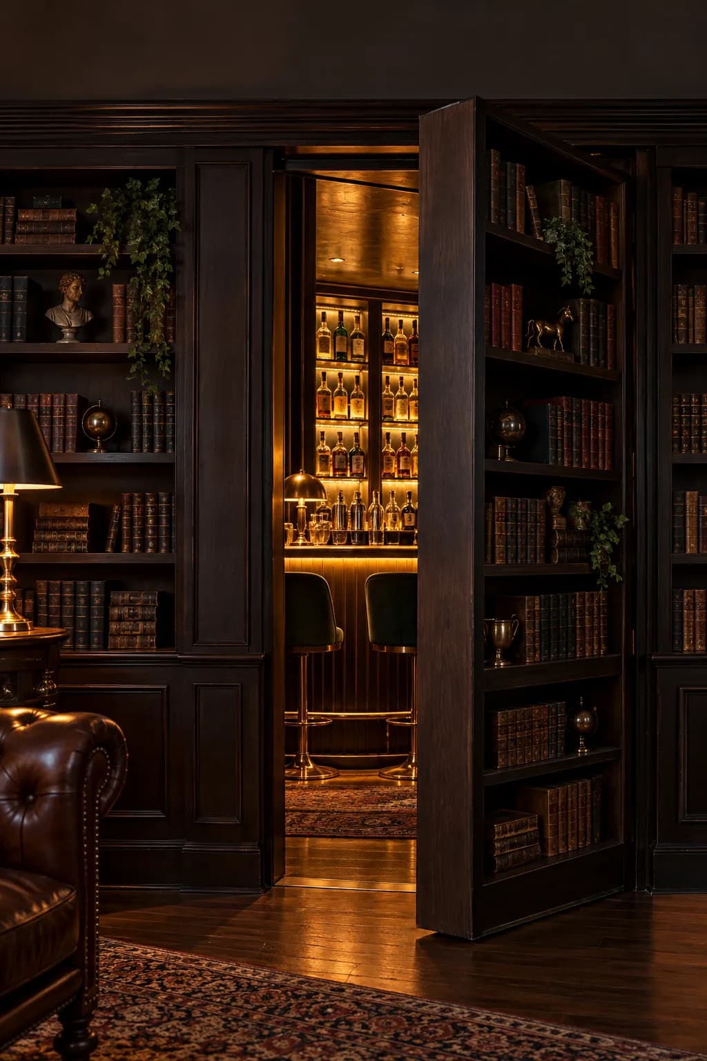 15 Speakeasy Home Bar Ideas (and the Bottles That Fit)