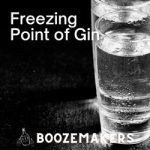 what is the freezing point of gin?