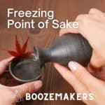what is the freezing point of sake?