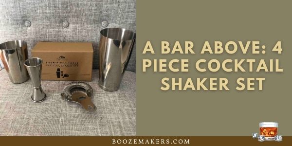A Bar Above - 4 Piece Cocktail Shaker Set