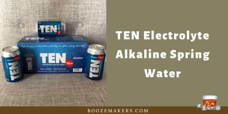 TEN Electrolyte Alkaline Spring Water