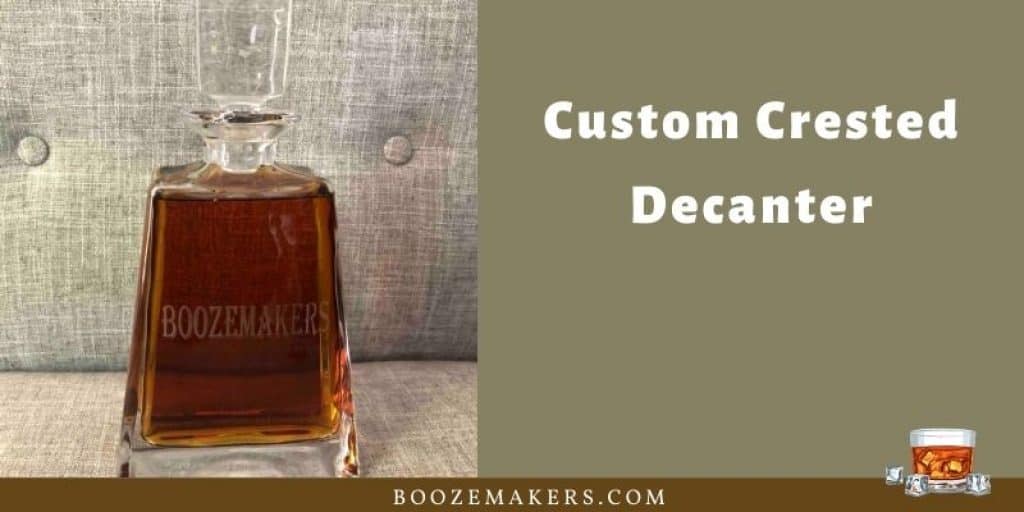 Custom Crested Decanter