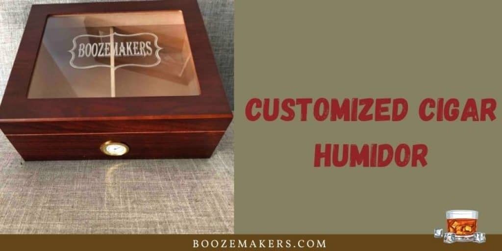Customized cigar humidor