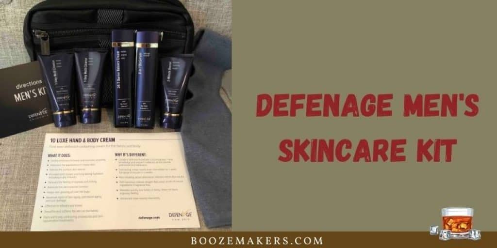 Defenage Mens skincare kit