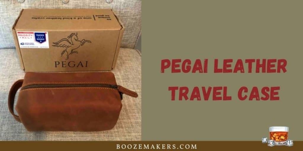 pegai leather travel case