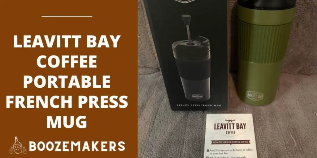 Leavitt Bay Coffee Portable French Press Mug