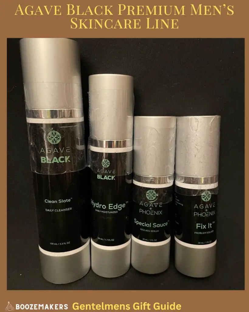 Agave Black Premium Mens Skincare Line