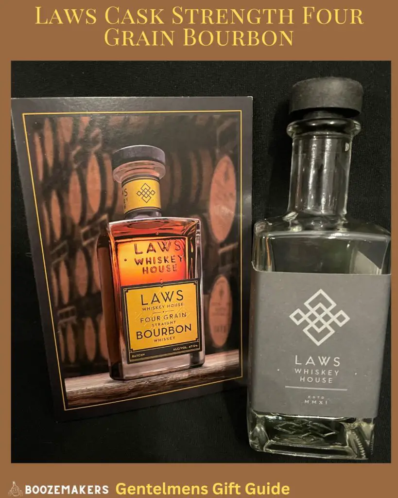 Laws Cask Strength Four Grain Bourbon